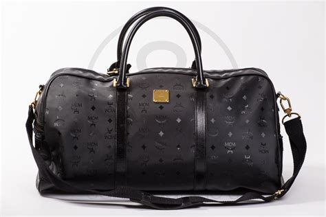 fake mcm duffle bag|mcm duffle bag black.